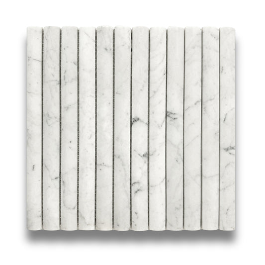 Stone Marble Bianco Carrara Flute