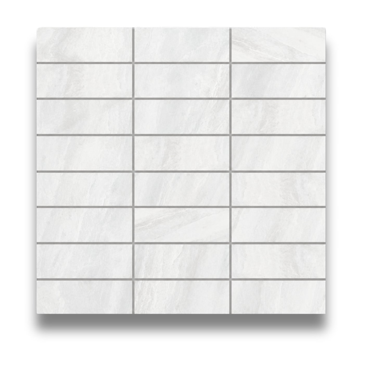 Stone Marble Pearl White Stack Bond