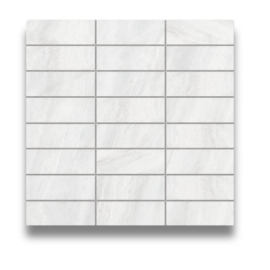 Stone Marble Pearl White Stack Bond