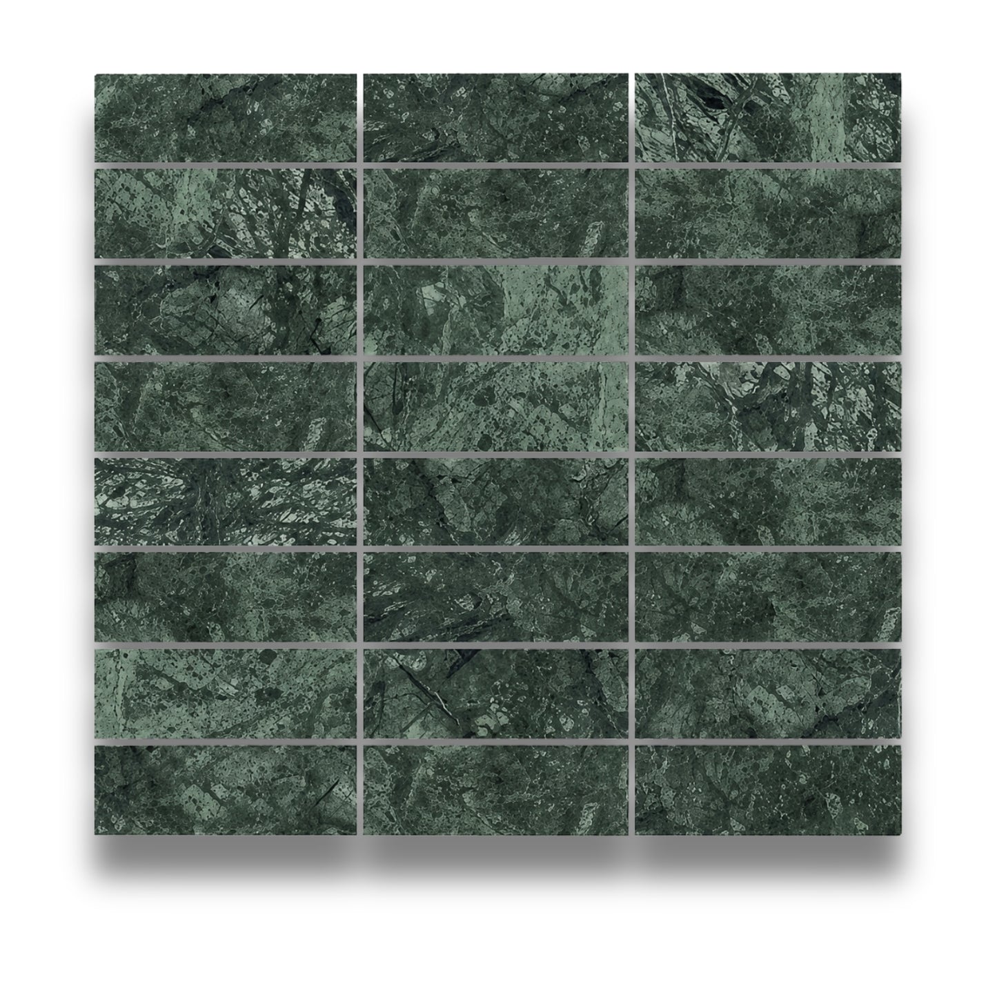 Stone Marble Taj Green Stack Bond