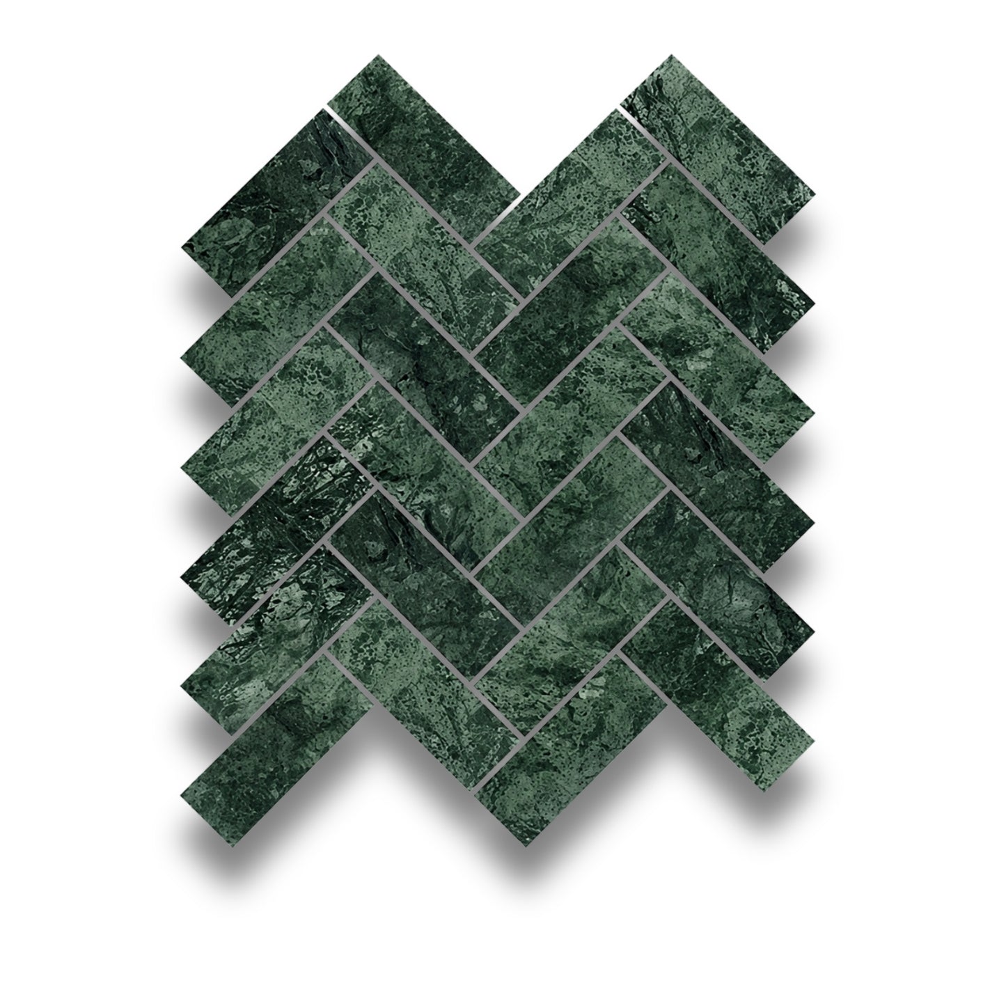 Stone Marble Taj Green Brick Wave