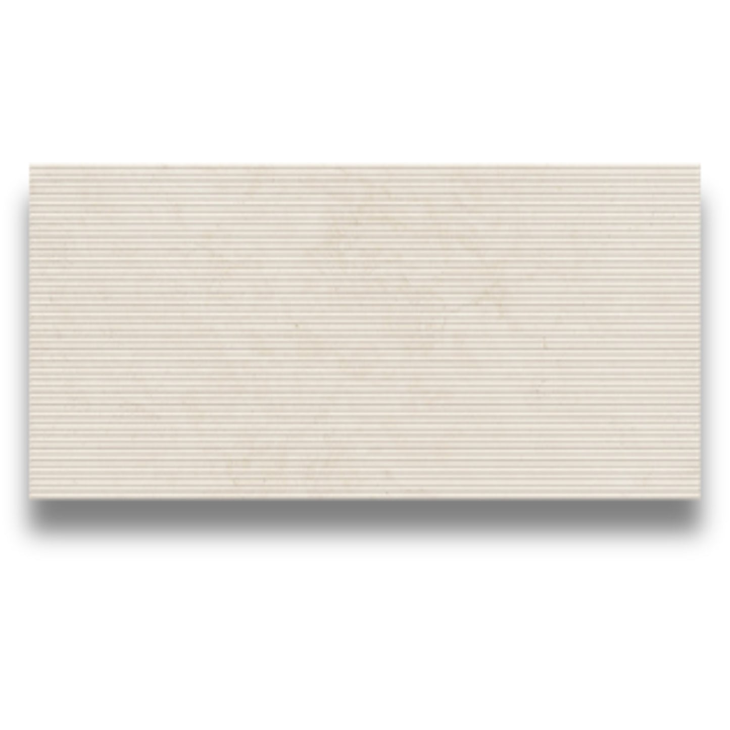 Kave Ivory Deco Plissé Matt 600x1200mm