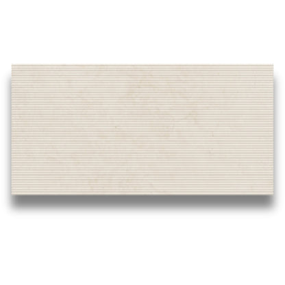 Kave Ivory Deco Plissé Matt 600x1200mm