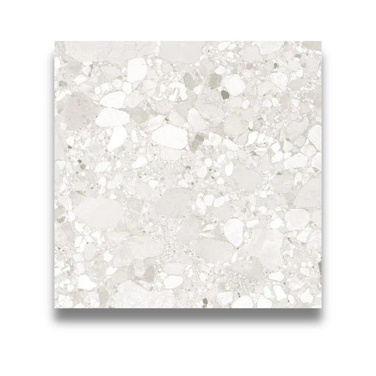 Cobbles White 300x300mm