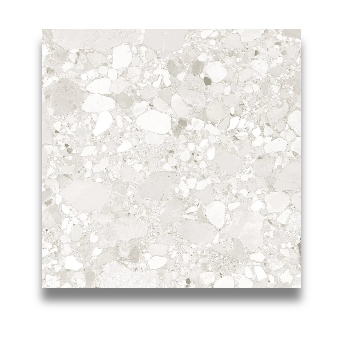 Cobbles White 600x600mm