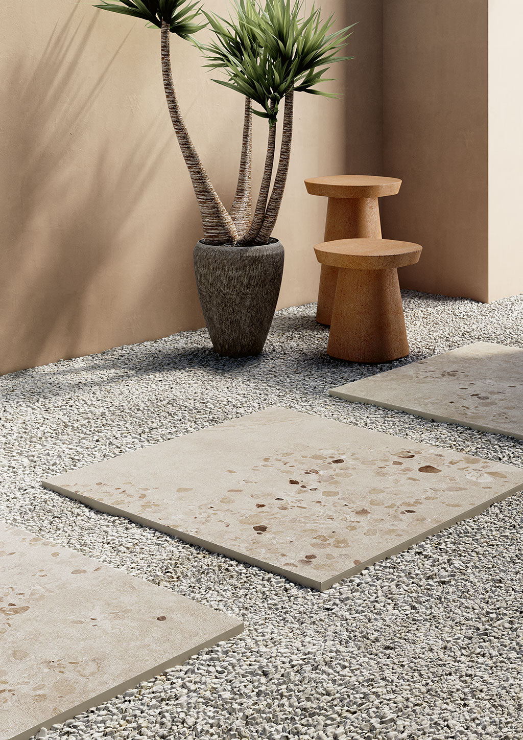 I Cocci Siciliani Bianco External 900x900mm