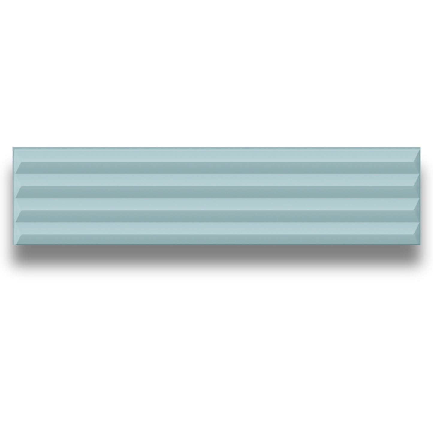 Volume Light Blue  3D Pyramid