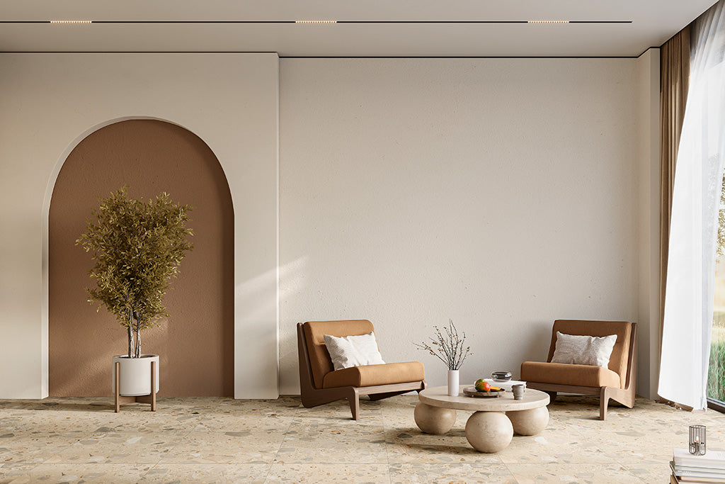 I Ciottoli Sassi Beige Matt 604x604mm