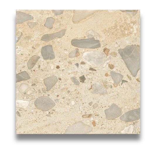 I Ciottoli Sassi Beige Matt 906x906mm
