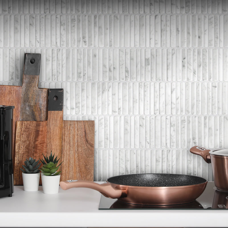 Minuet Carrara Tumbled & Brushed Rounded KitKats