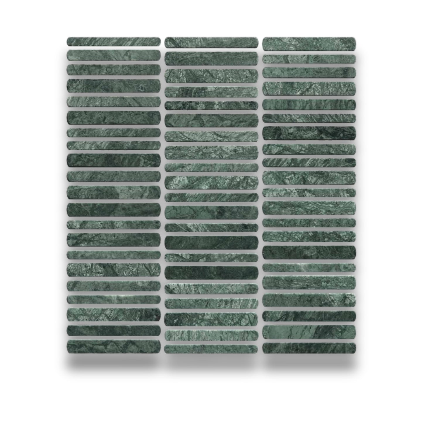 Minuet Taj Green Tumbled & Brushed Rounded KitKats