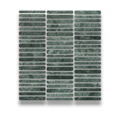 Minuet Taj Green Tumbled & Brushed Rounded KitKats