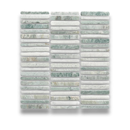 Minuet Ming Green Tumbled & Brushed Rounded KitKats