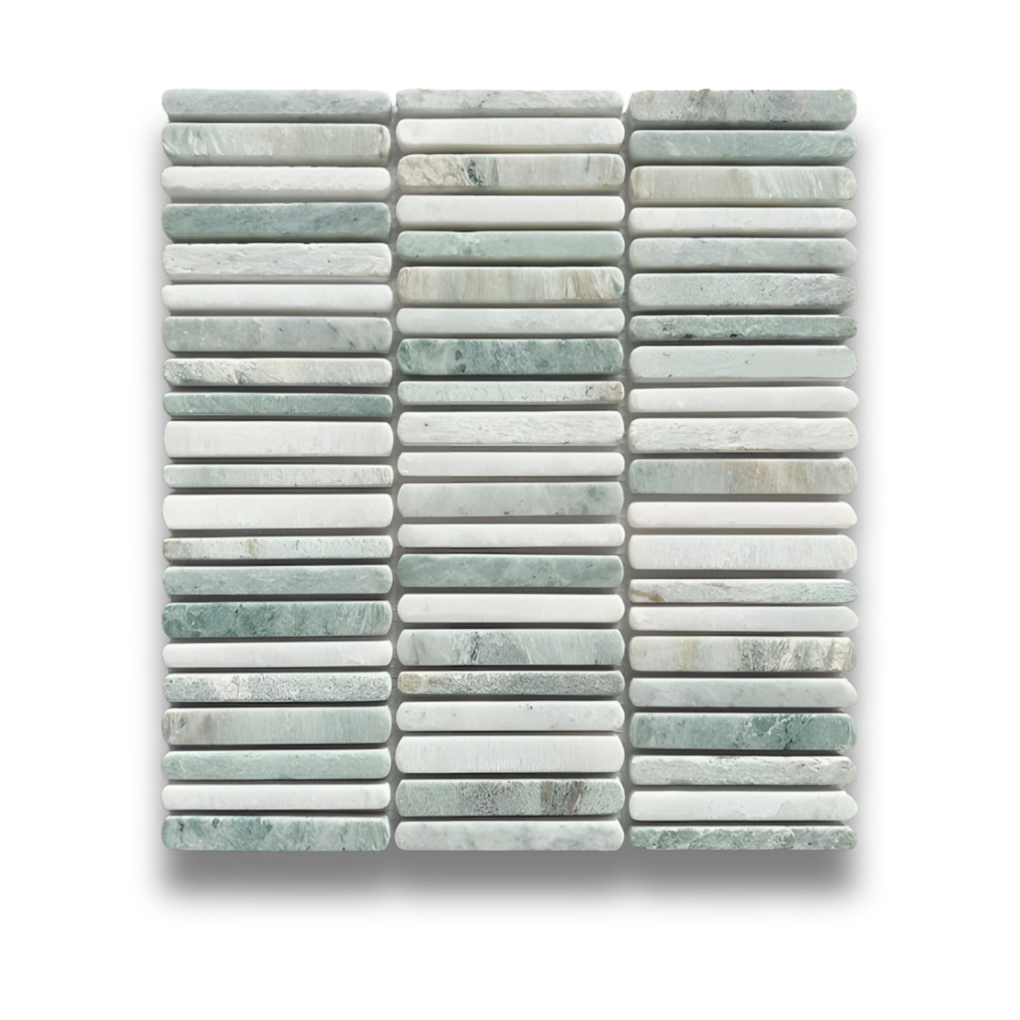 Minuet Ming Green Tumbled & Brushed Rounded KitKats