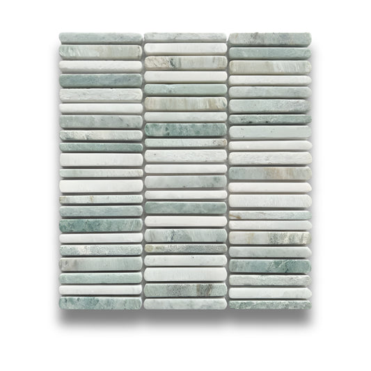 Minuet Ming Green Tumbled & Brushed Rounded KitKats
