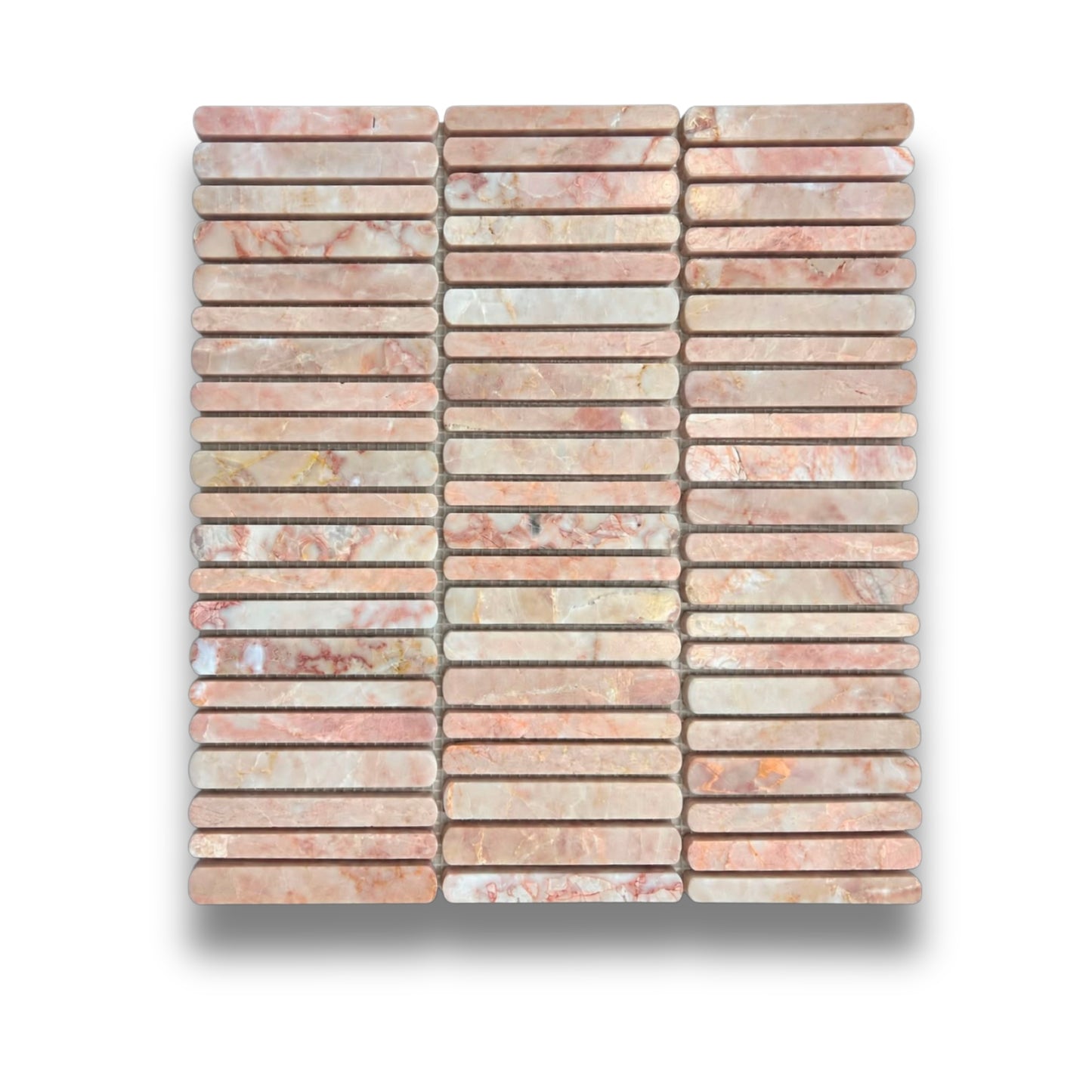 Minuet Desert Pink Tumbled & Brushed Rounded KitKats
