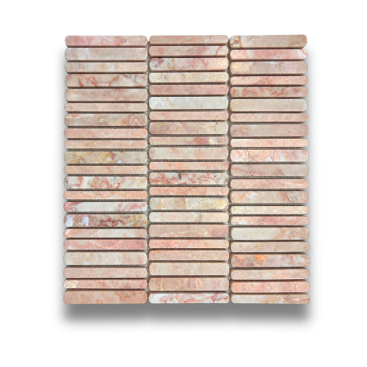 Minuet Desert Pink Tumbled & Brushed Rounded KitKats