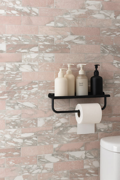 Stone Subway Fiori Rosa 75x300mm