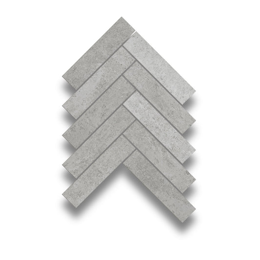 Ares New Grey Herringbone