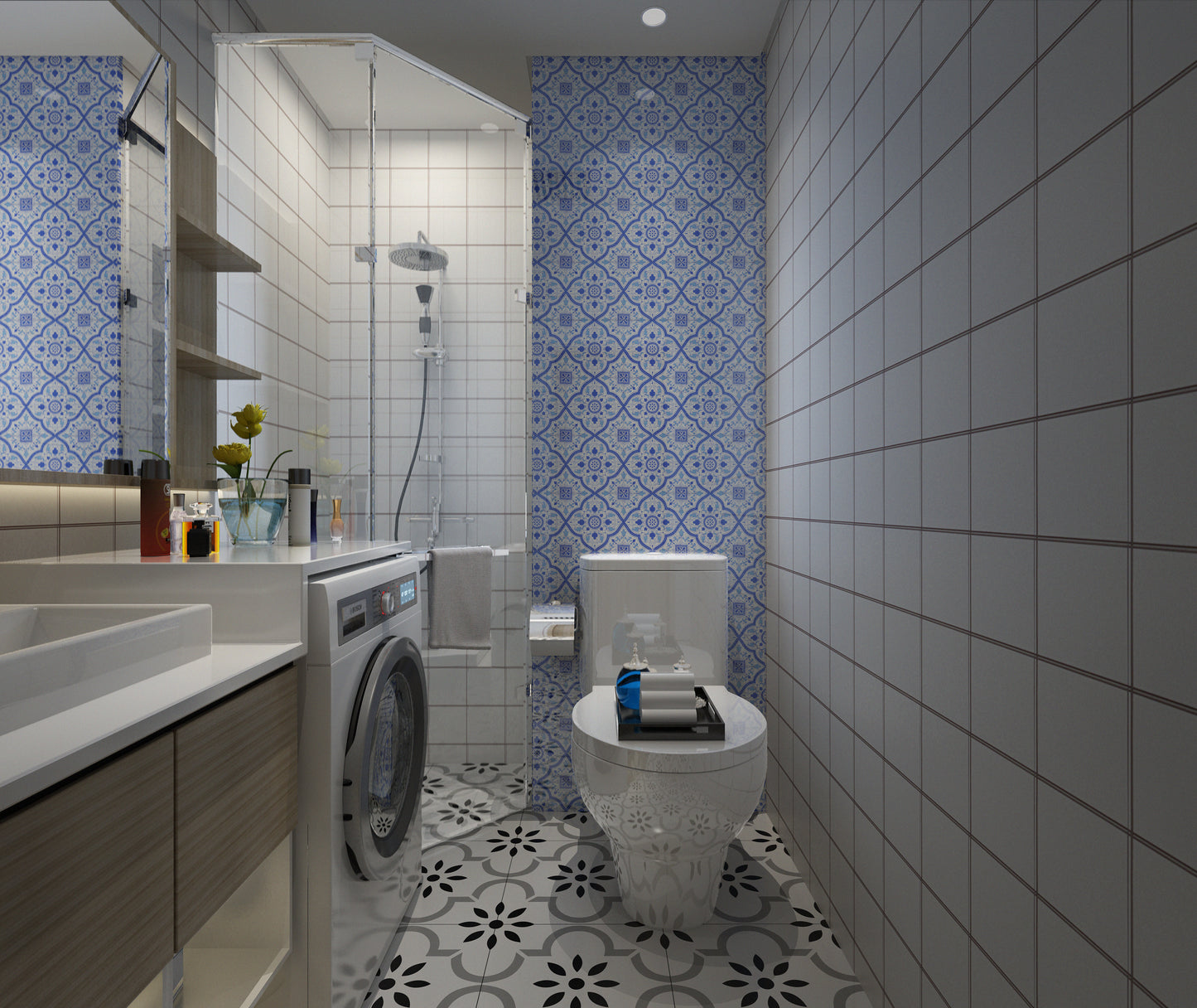 Morocco Decor Persian Blue