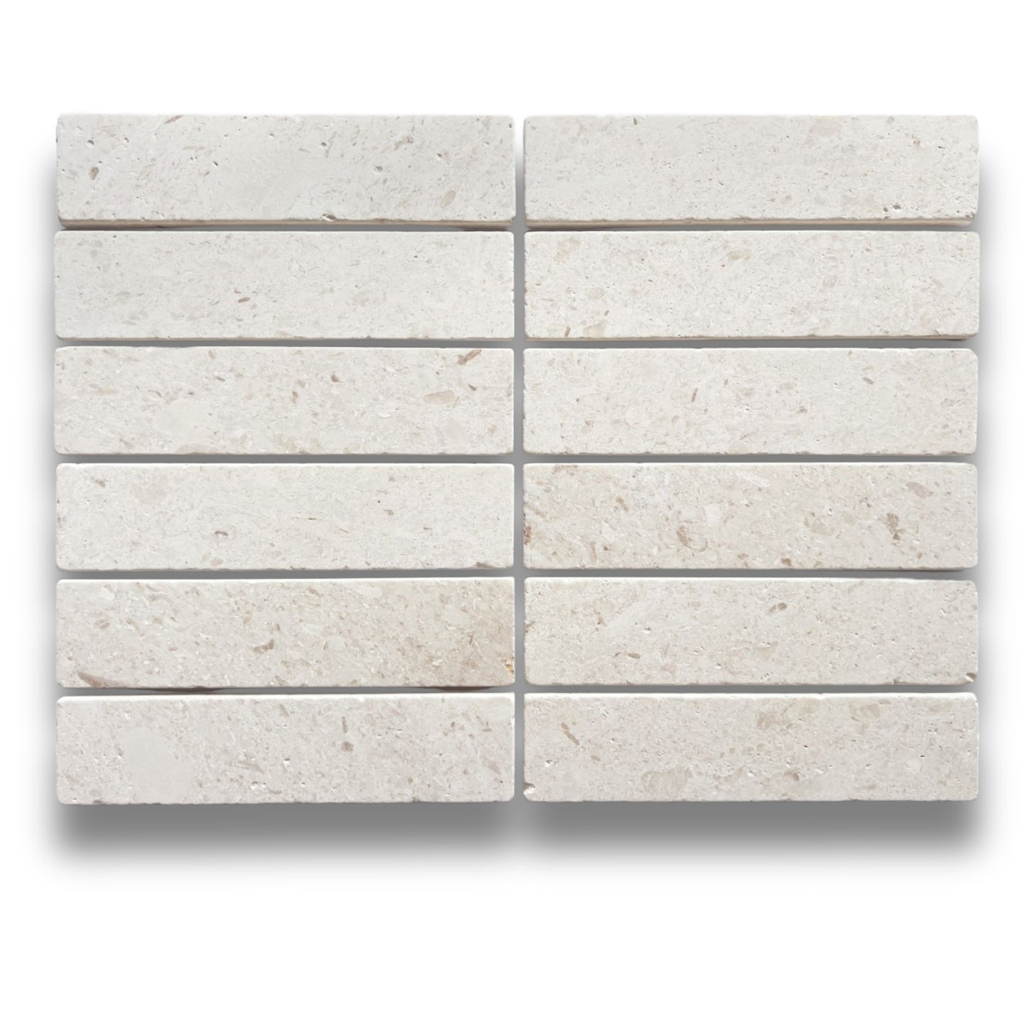 Ares White Limestone 50x200mm