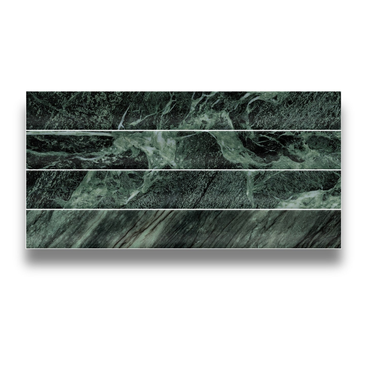 Amiga Green Concave Subway Satin
