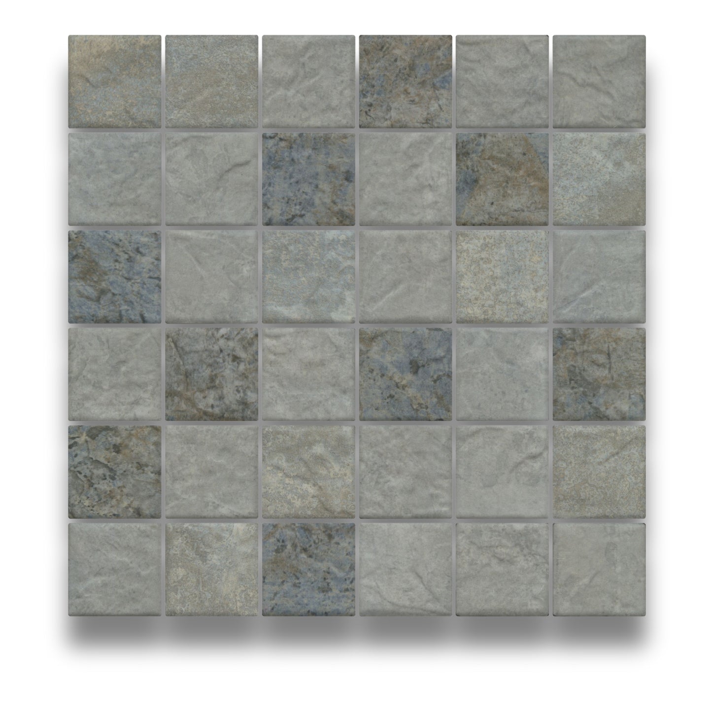 South Pacific Fiji Stone Grey Mosaic