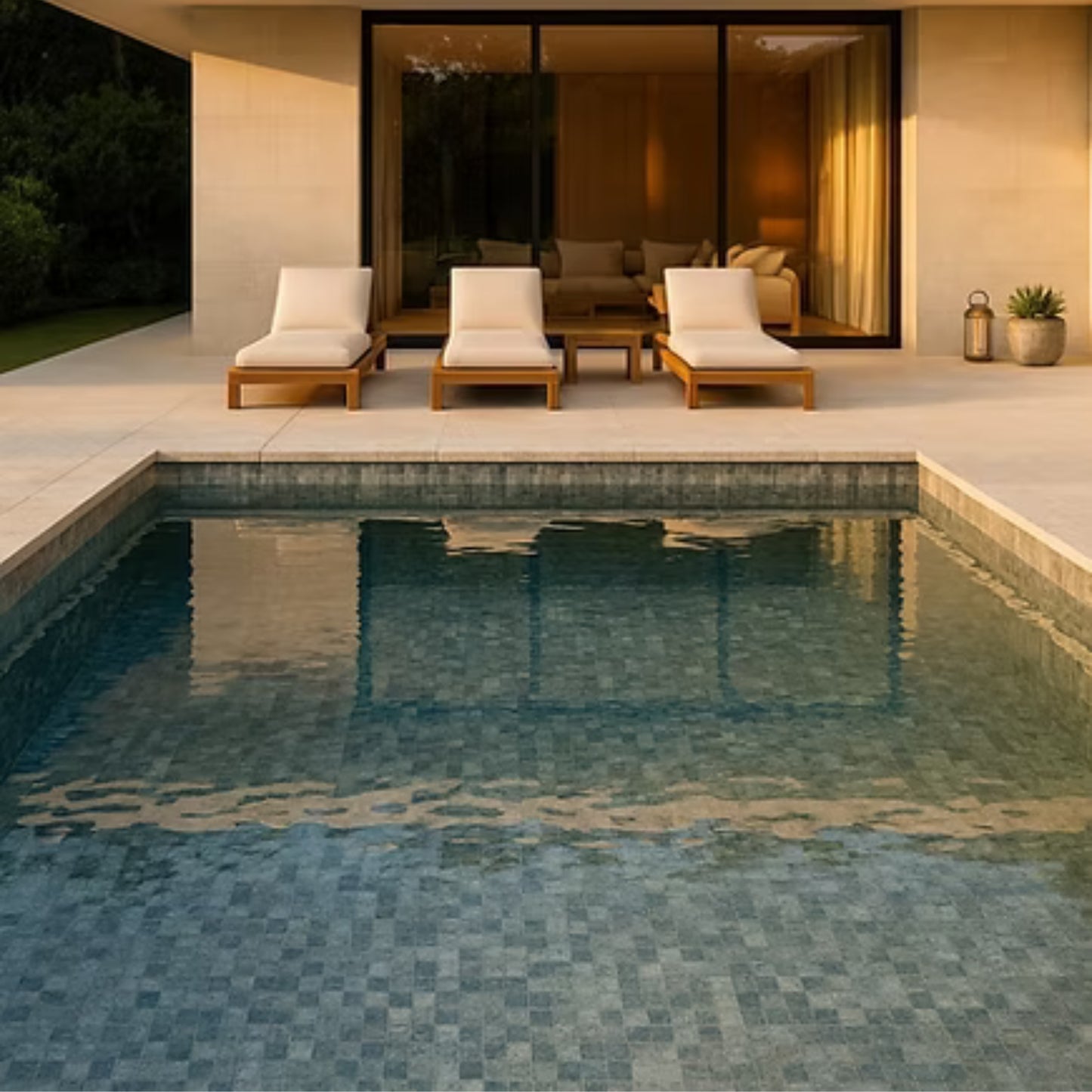 South Pacific Fiji Stone Grey Mosaic