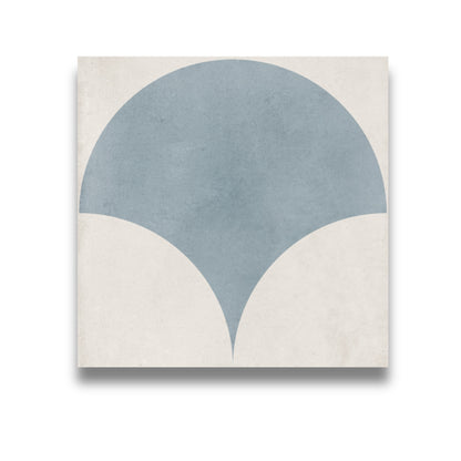 Audrey Blue Fan Decor