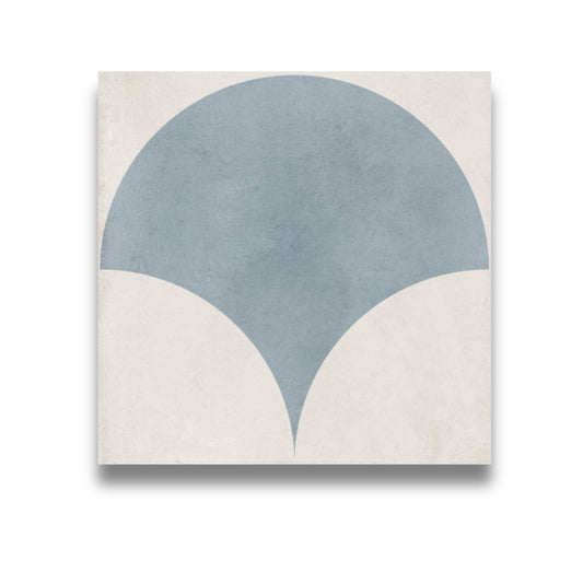 Audrey Blue Fan Decor