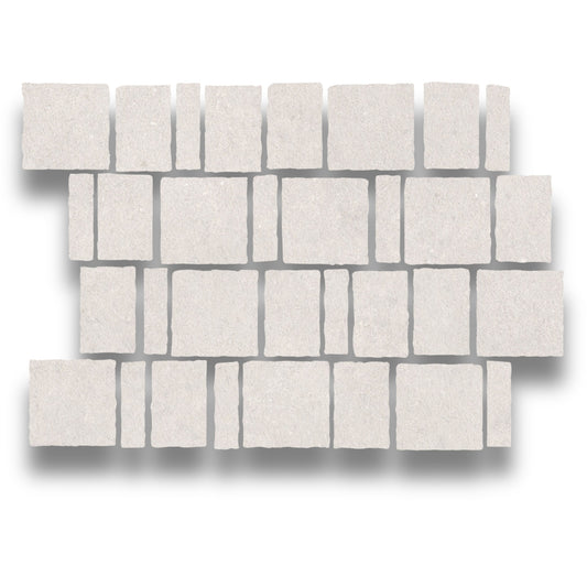 Mista Pietra White Tumbled