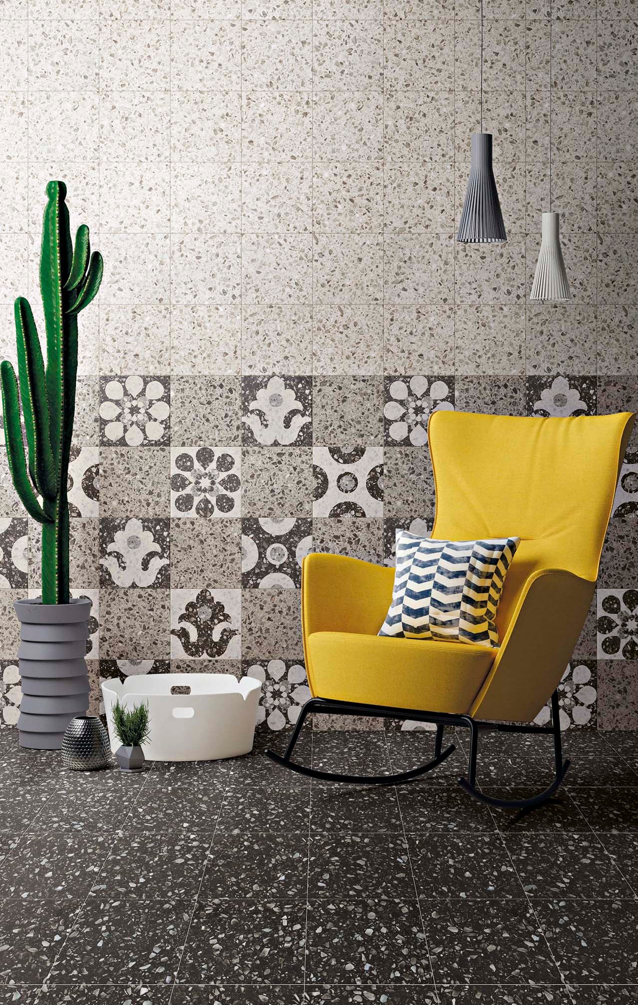 Terrazzo Venezia Grigio Polished 600x1200mm