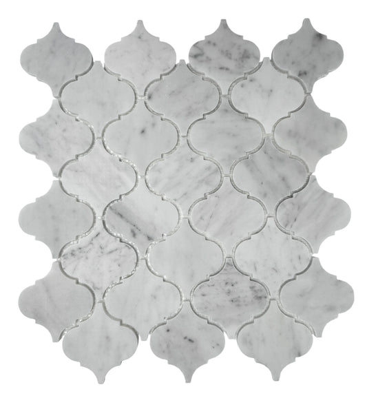 Carrara Arabesque Honed