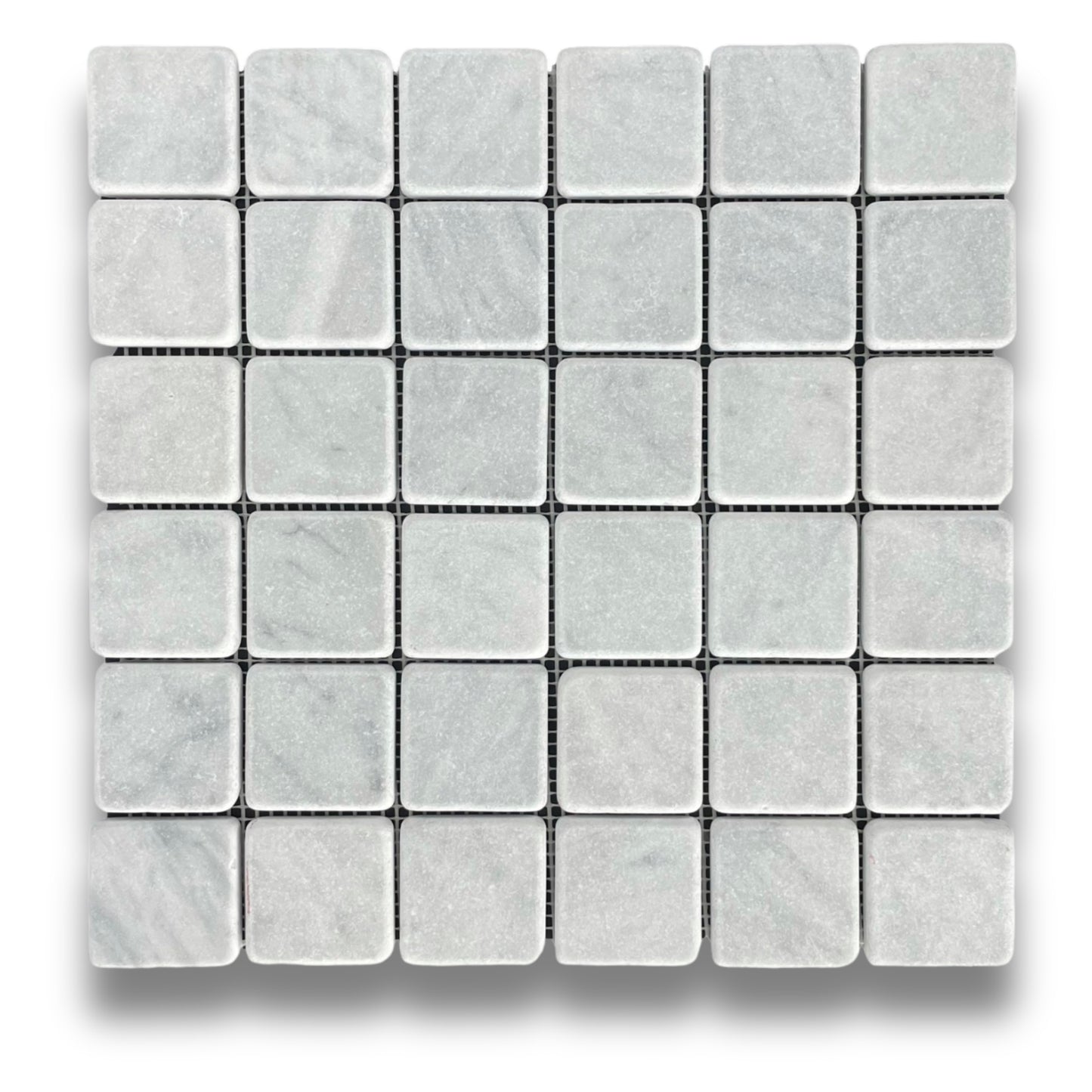 Stone Square Carrara Tumbled 48x48mm