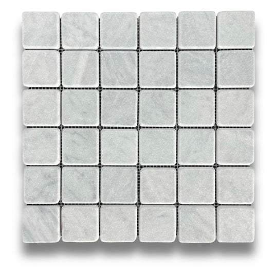 Stone Square Carrara Tumbled 48x48mm