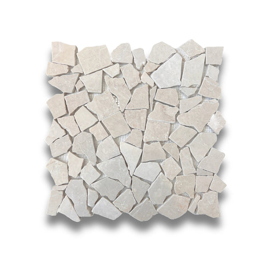 Crazy Botticino Tumbled 10mm