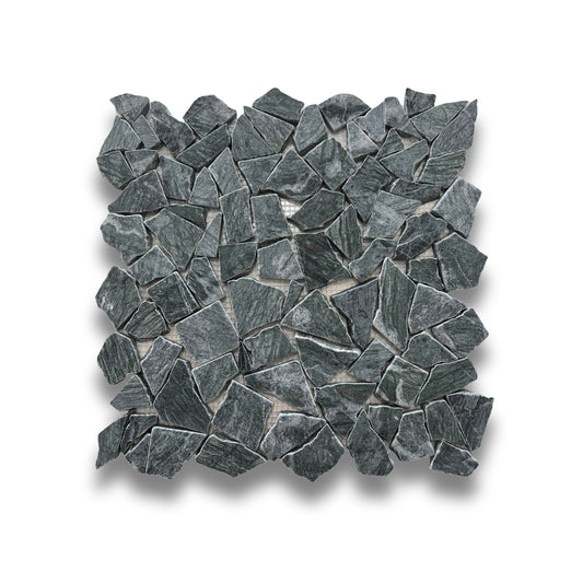 Crazy Verde Tumbled 10mm