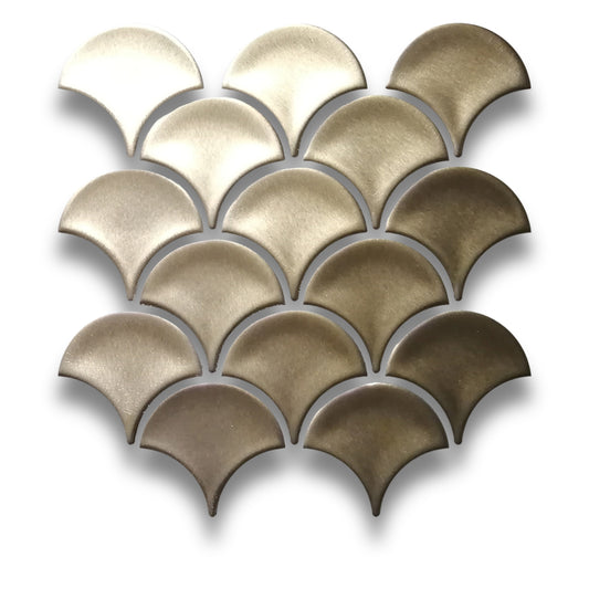 Fishscale Bronze 95x86mm
