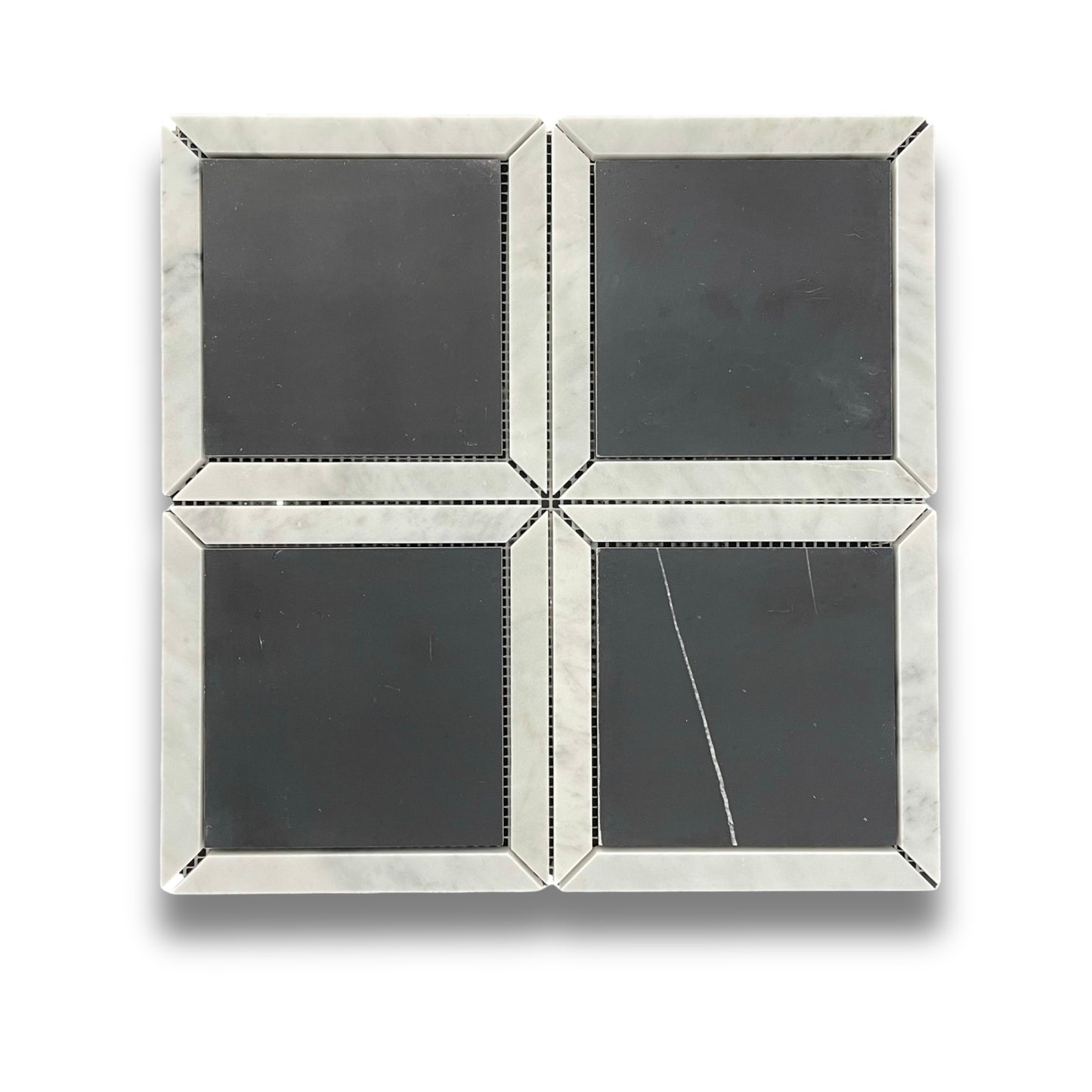 Décor Nero Marquina & Carrara Honed