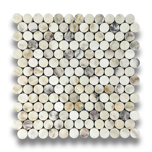 Penny Round Viola Honed 25mm