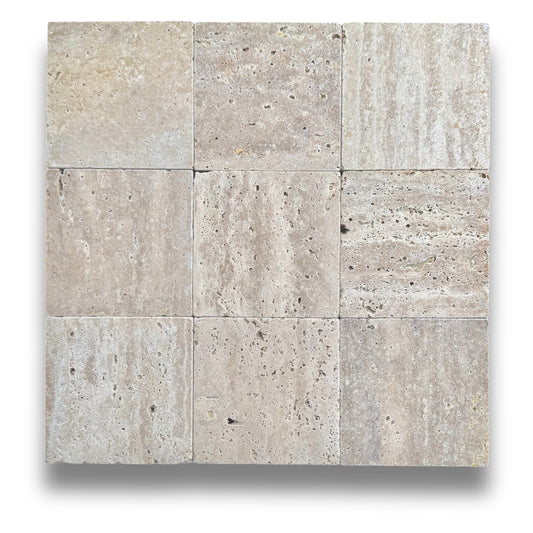 Stone Square Trav Classic Tumbled 100x100mm