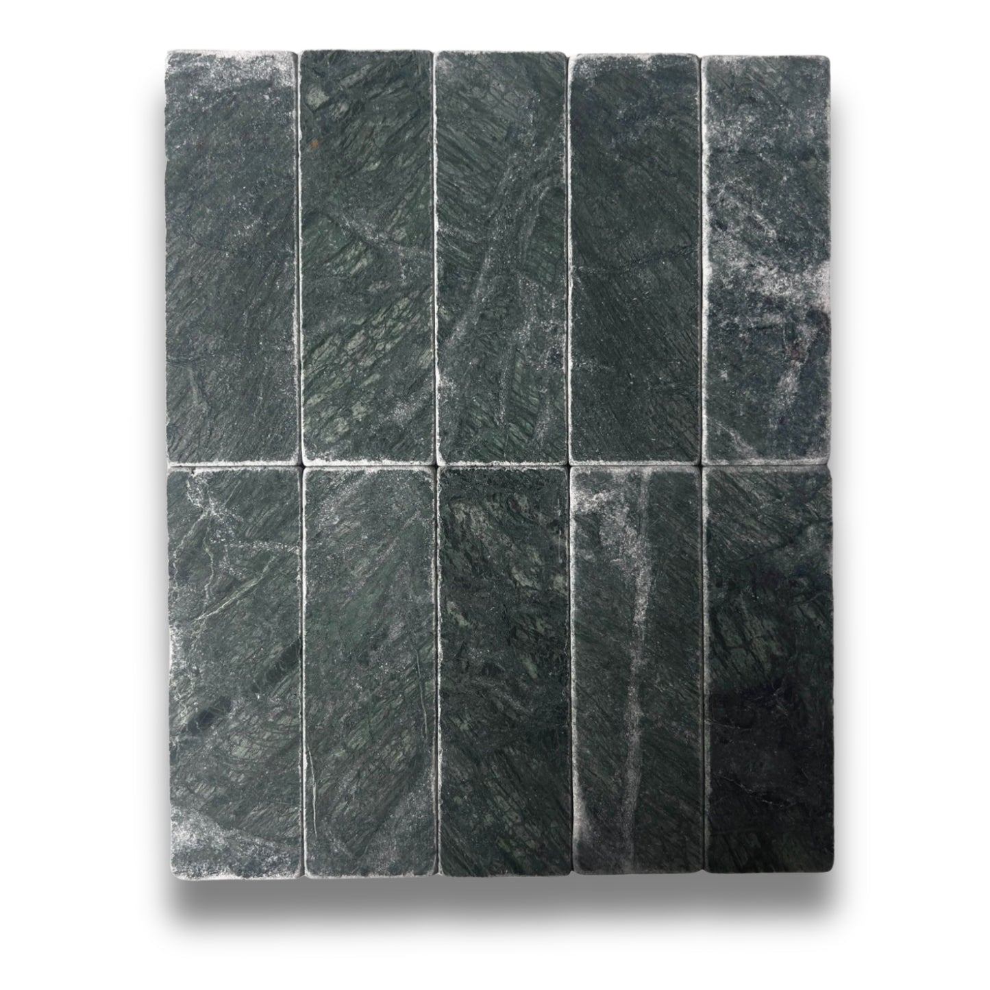 Subway Verde Tumbled 65x200mm