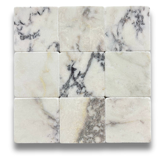 Stone Square Viola Tumbled 100x100mm