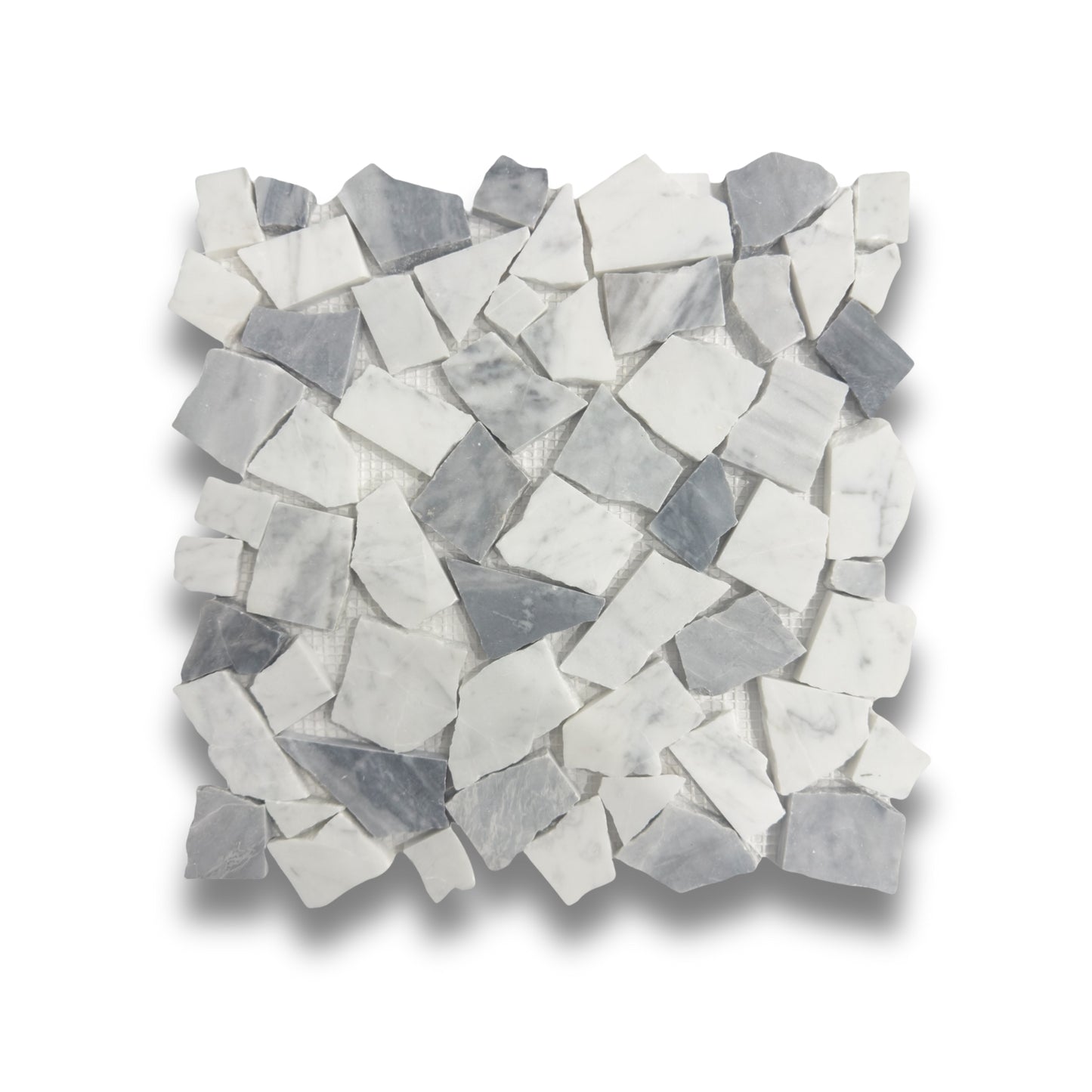 Crazy Carrara & Bardiglio Honed 10mm