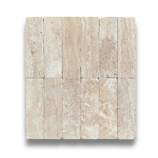 Subway Travertine Tumbled 45x150mm