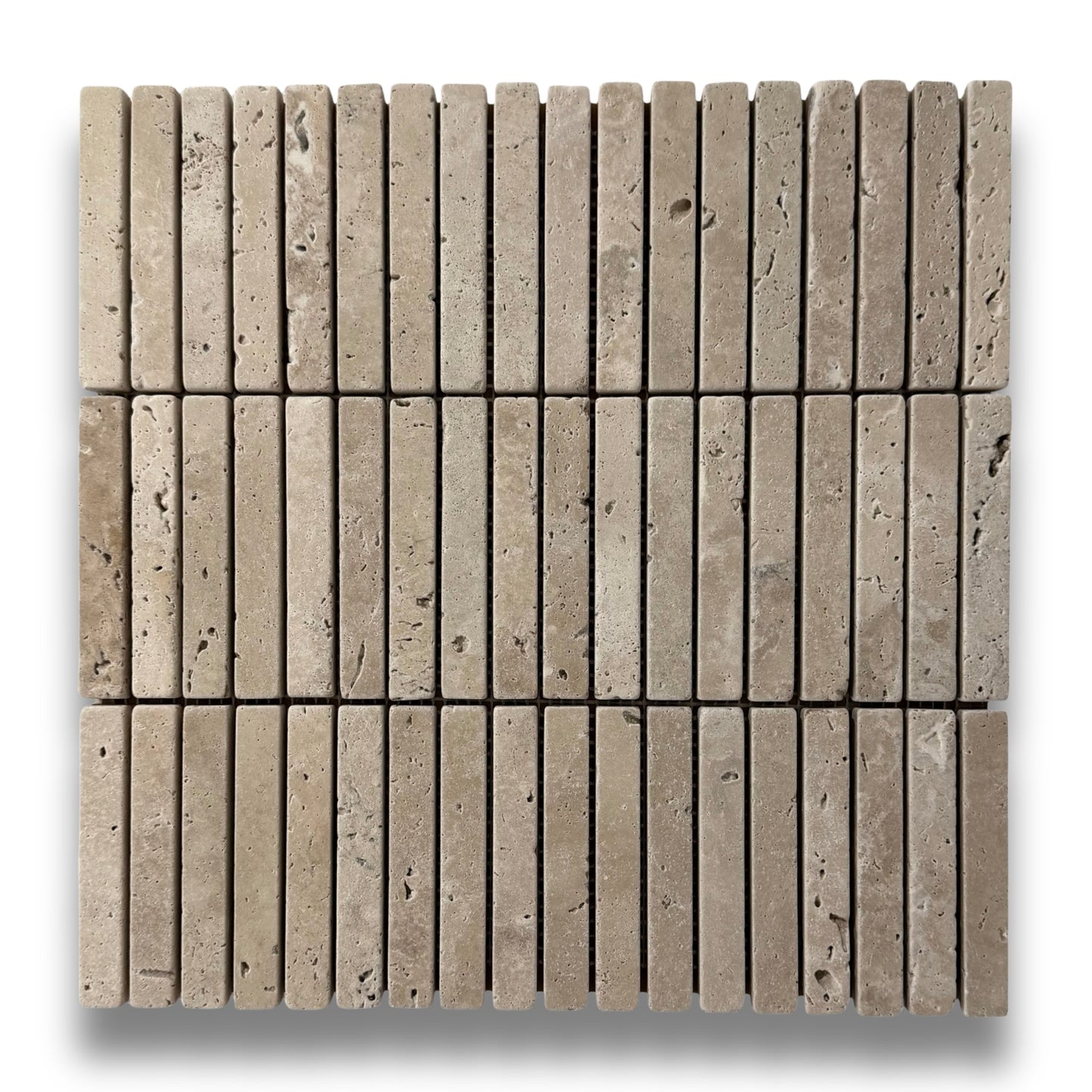 Kit Kat Travertine Tumbled 15x100mm
