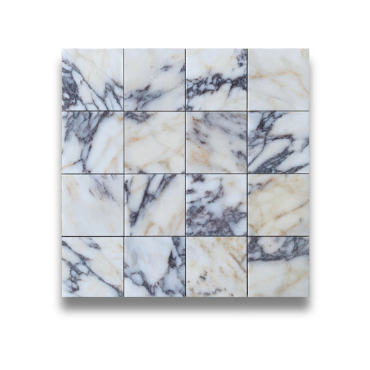Calacatta Viola Honed 150x150mm