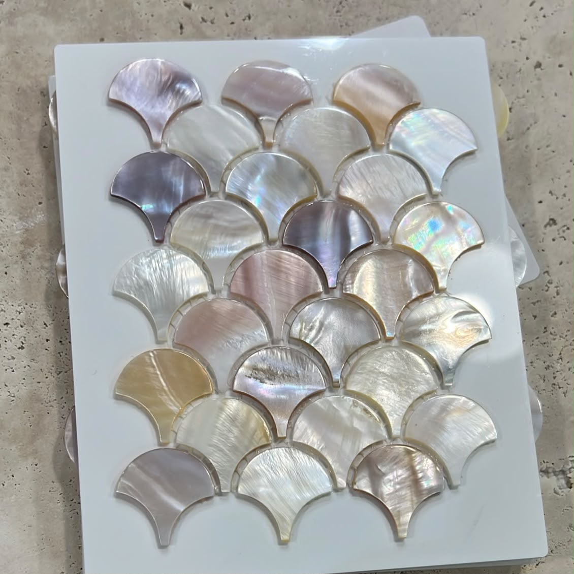 Fishscale Seashell Natural