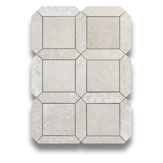Botticino Border Tumbled 50x151mm
