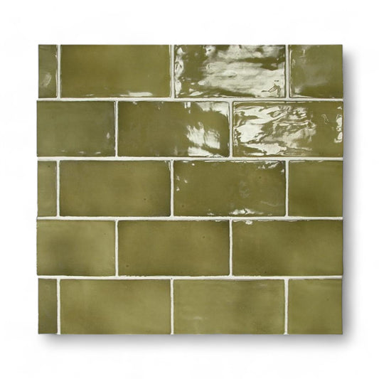 Manacor Basil Green  75x150mm